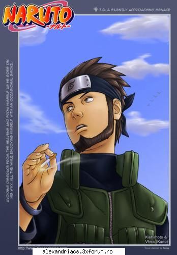 asuma sarutobi- este fiul celui de-al treilea hokage şi jouninul care se ocupă de echipa