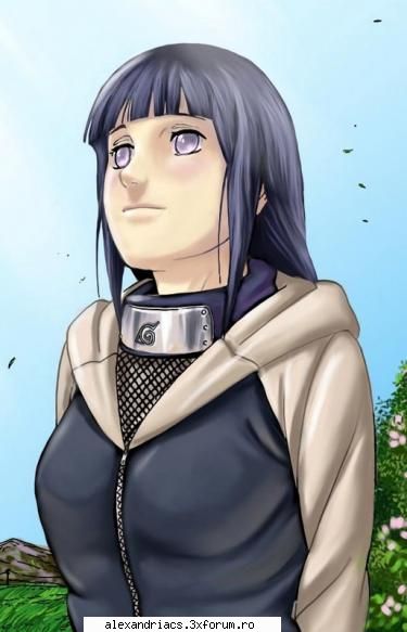 Hinata - Hinata Hyuga- Este fiica lui Hiashi şi face - Naruto