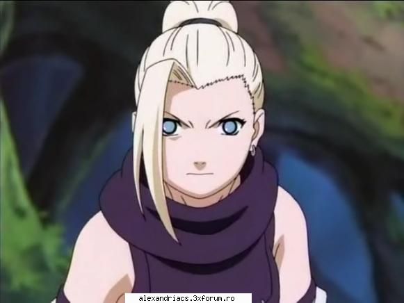 ino yamanaka- este de cu shikamaru şi chouji. un jutsu de transfer al şi este şi �n