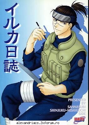 iruka umino- este intructor la academia ninja. acestuia au fost de kyuby c�nd el era foarte