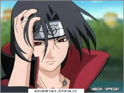 itachi uchiha- este fratele mai mare al lui sasuke. itachi a activat la o foarte mică şi a