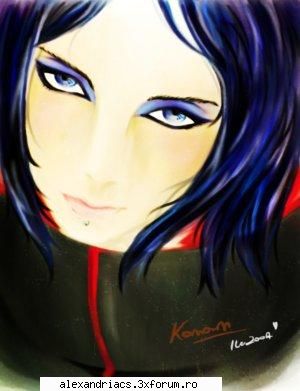 konan- este singura femeie din akatsuki şi singura care �i spune liderului pe nume. c�nd au